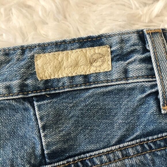 ADRIANO GOLDSHMIED HIGH RISE EMERY DENIM SKIRT s27 - Picture 8 of 13